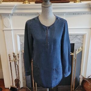 Soft Surroundings Denim Shirt